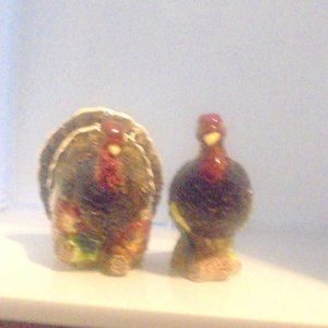 Thanksgiving Turkey Salt and Pepper Shakers